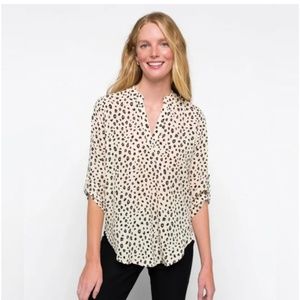 Leopard 🐆 Print Blouse